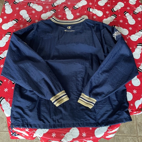 Vintage Notre Dame windbreaker crewneck - Picture 9 of 10